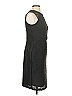 Donna Ricco 100% Polyester Solid Black Cocktail Dress Size 2 - photo 4