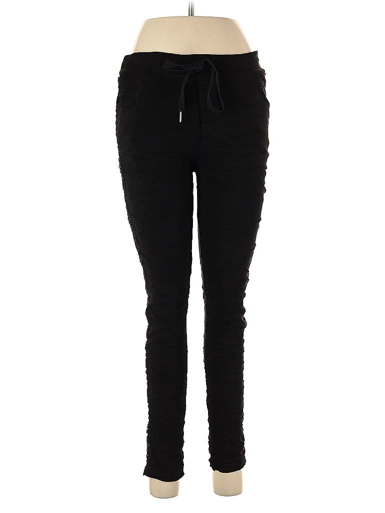 Pre-owned The Porter Collective Casual Pants In Black