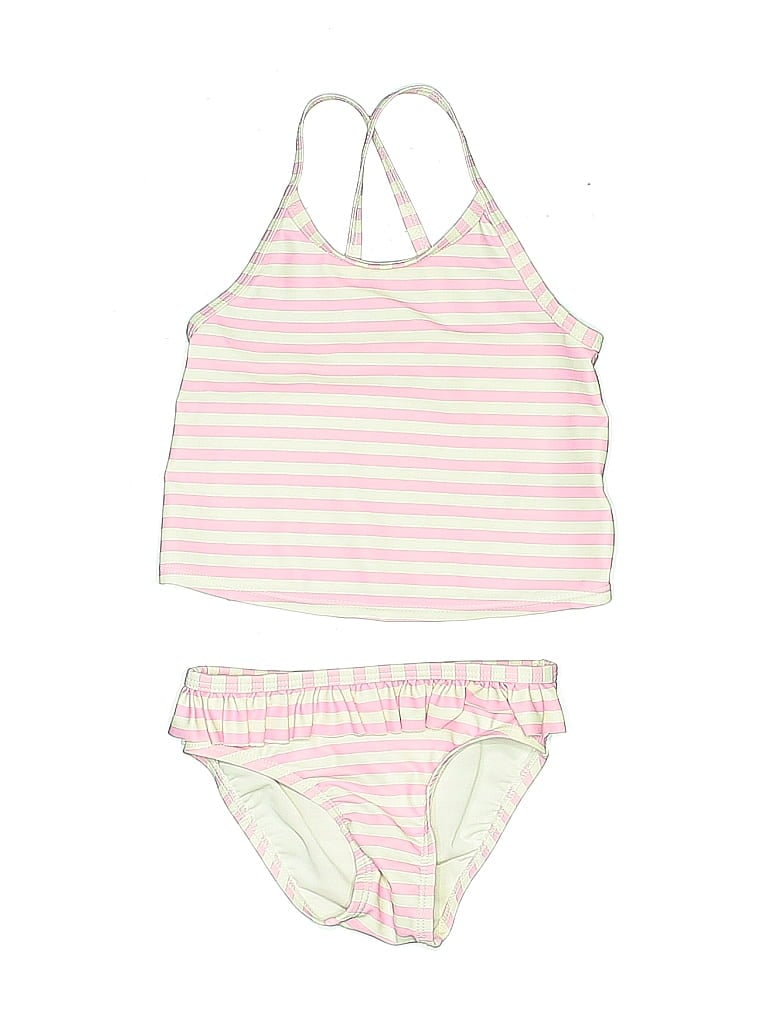 Pre-owned Old Navy Kids' Two Piece Swimsuit In Pink