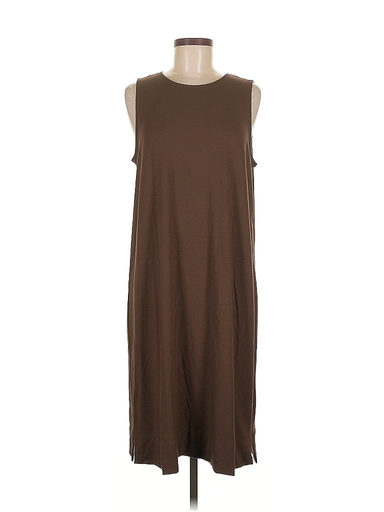 Click to view more detailed imagery on our partner's website Pre-owned Jjill Casual Dress In Brown