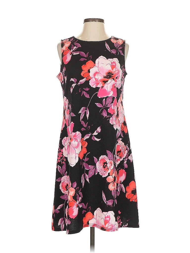 Pre-owned Croft & Barrow Casual Dress In Black