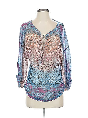 Diane von Furstenberg 3/4 Sleeve Silk Top (view 1)