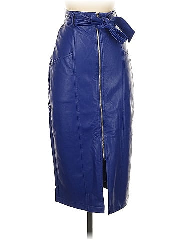 Eva Franco Faux Leather Skirt (view 1)