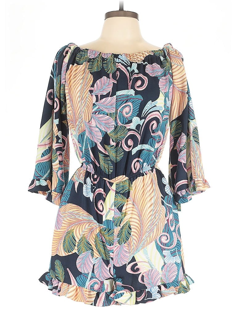 Pre-owned Nicole Miller Studio Romper In Green