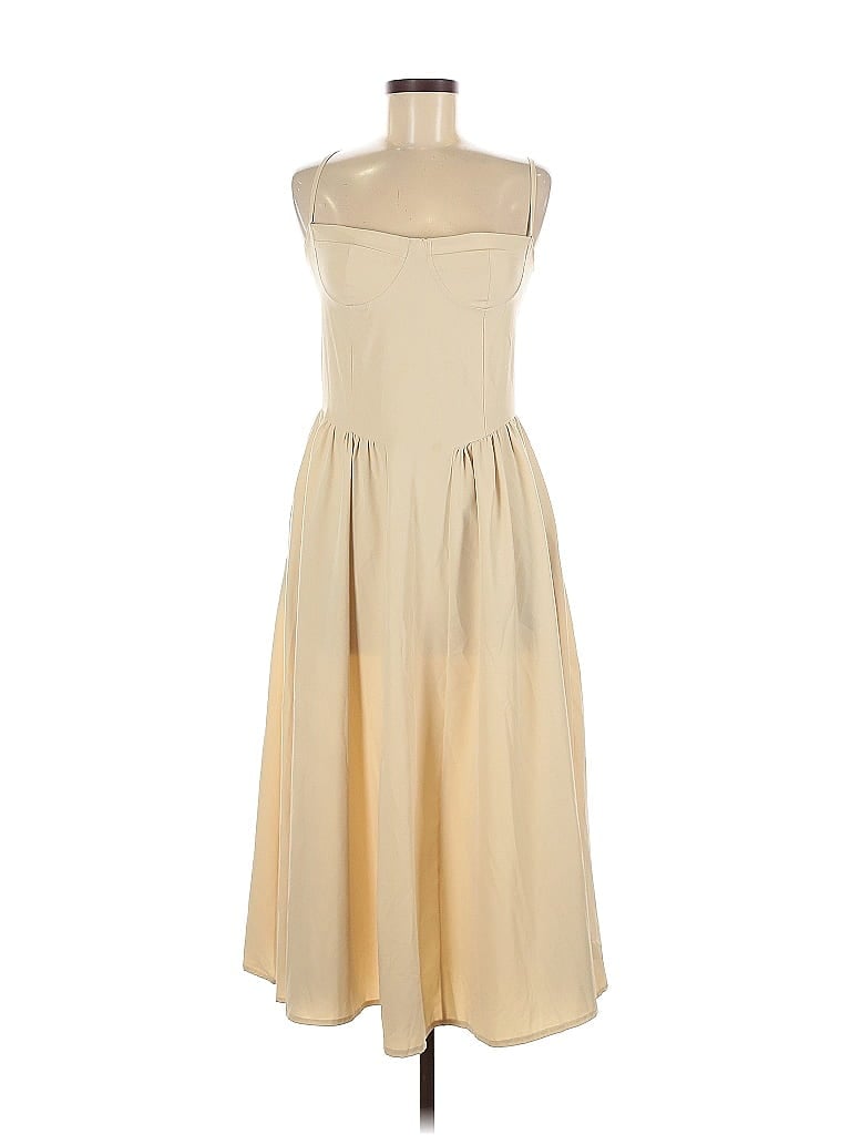 Pre-owned Unbranded Cocktail Dress In White