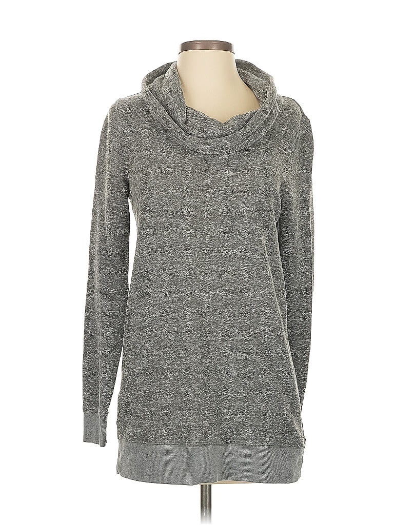 Pre-owned Lou & Grey Pullover Sweater In Gray