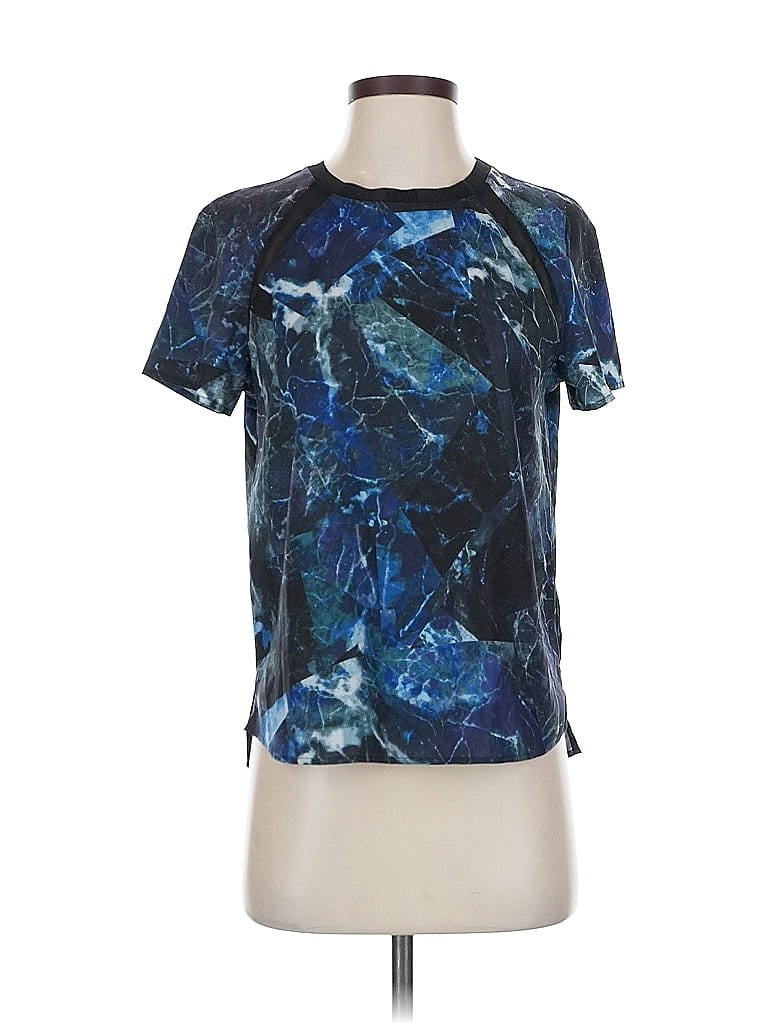 TROUVE Pre-owned Active T-shirt In Blue