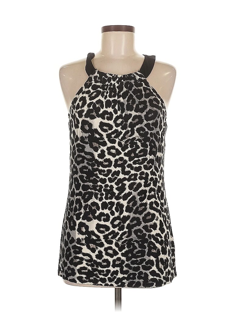 Pre-owned A.n.a. A New Approach Sleeveless Blouse In Black