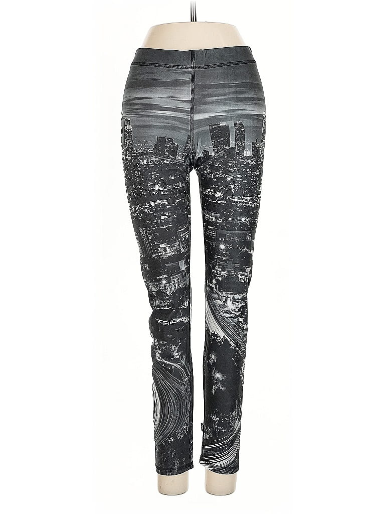 Pre-owned Terez Leggings In Black