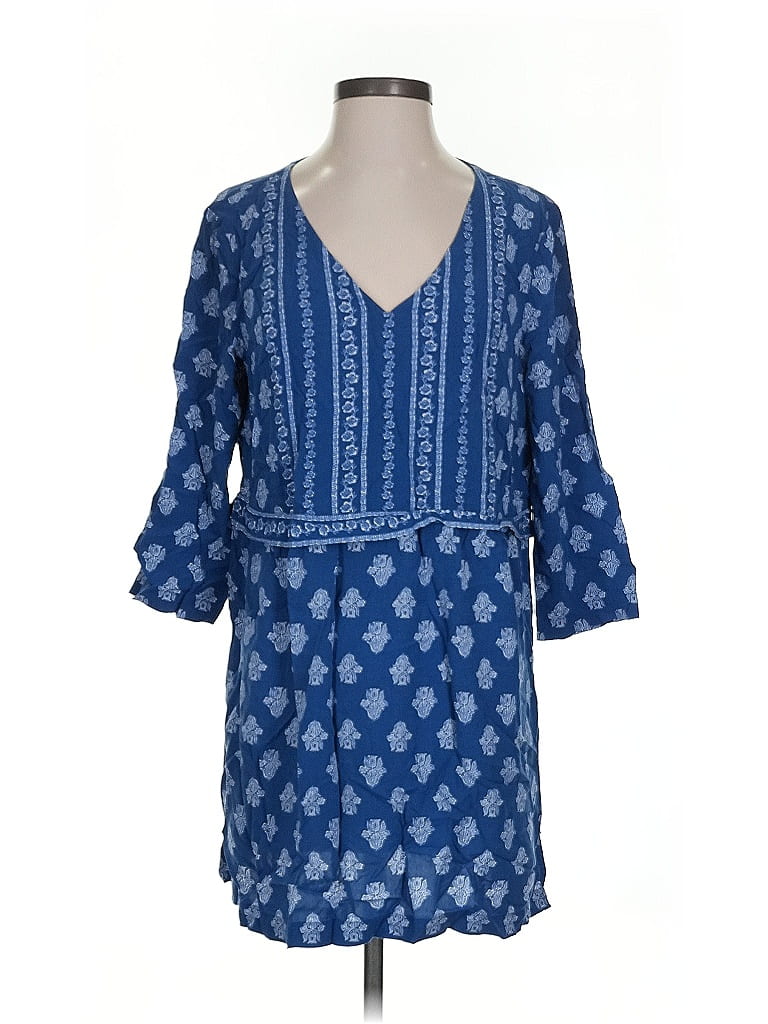 Click to view more detailed imagery on our partner's website Pre-owned Jjill Casual Dress In Blue
