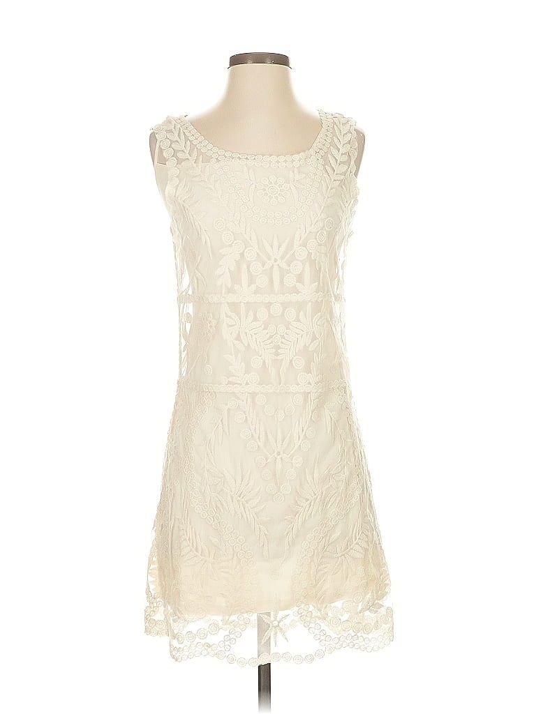 Pre-owned Express Cocktail Dress In White