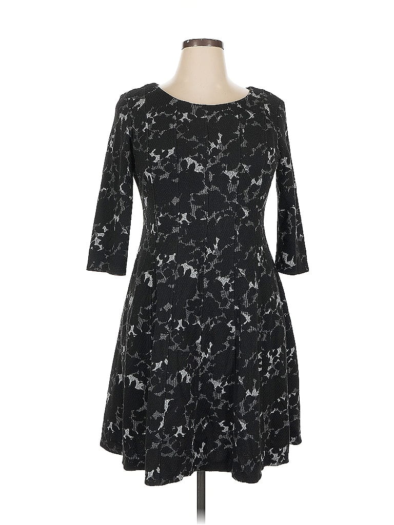 Pre-owned Taylor Casual Dress In Black