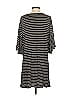 Missguided Stripes Black Casual Dress Size 2 - photo 2