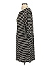 Missguided Stripes Black Casual Dress Size 2 - photo 5