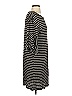 Missguided Stripes Black Casual Dress Size 2 - photo 4