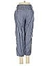 Express 100% Rayon Stripes Blue Cargo Pants Size 4 - photo 2