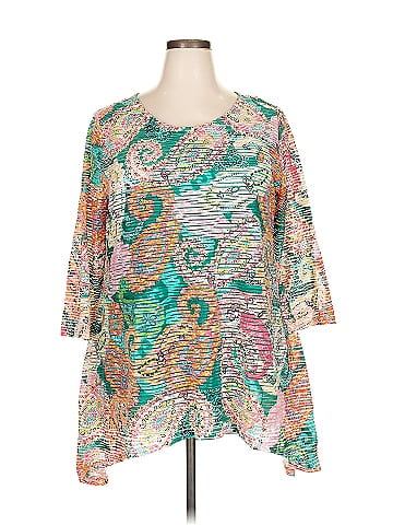 New Directions 3/4 Sleeve Blouse (view 1)