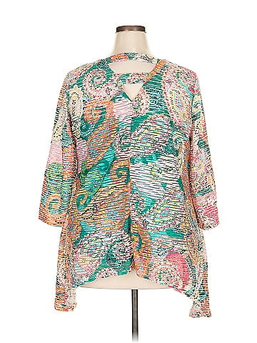 New Directions 3/4 Sleeve Blouse (view 2)