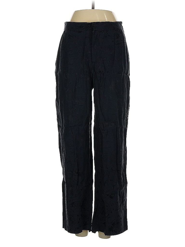 Pre-owned Zara Basic Casual Pants In Black