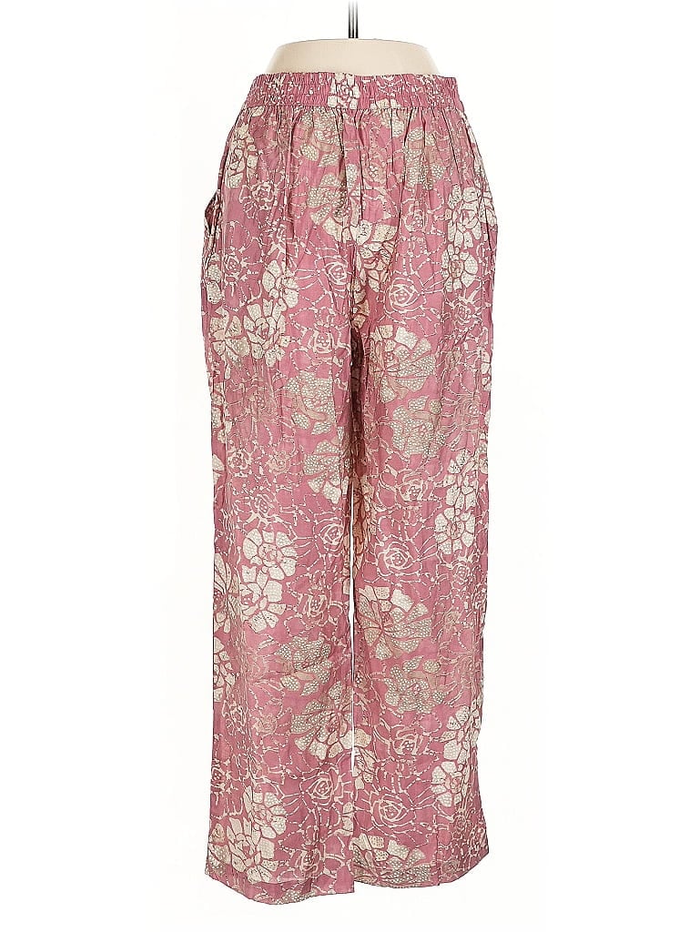 Pre-owned Unbranded Casual Pants In Pink