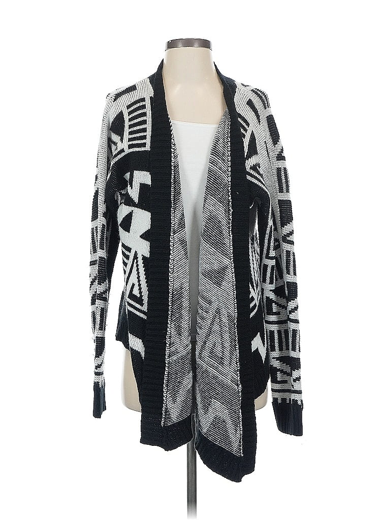 Pre-owned Forever 21 Cardigan Sweater In Black