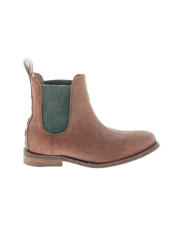 Pre-owned Farylrobin Ankle Boots In Brown