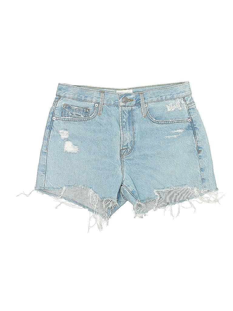 Pre-owned Frame Denim Shorts In Blue