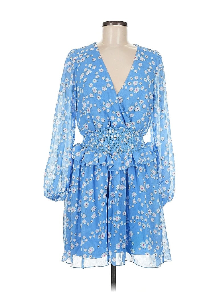 Pre-owned Asos Design Casual Dress In Blue