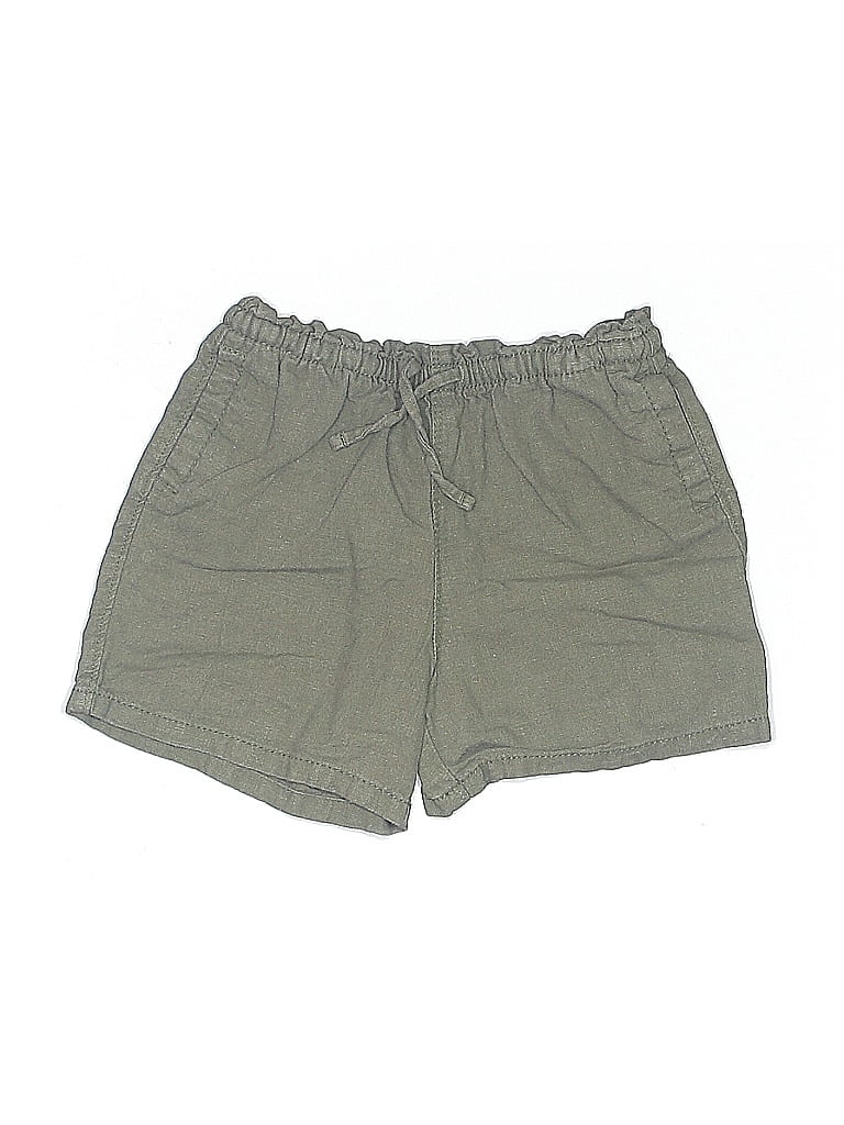Pre-owned Old Navy Kids' Khaki Shorts In Green