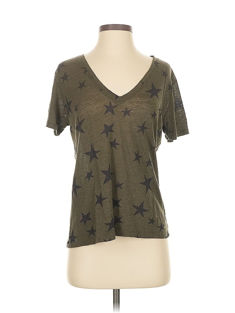 Pre-owned Rails Short Sleeve T-shirt In Brown