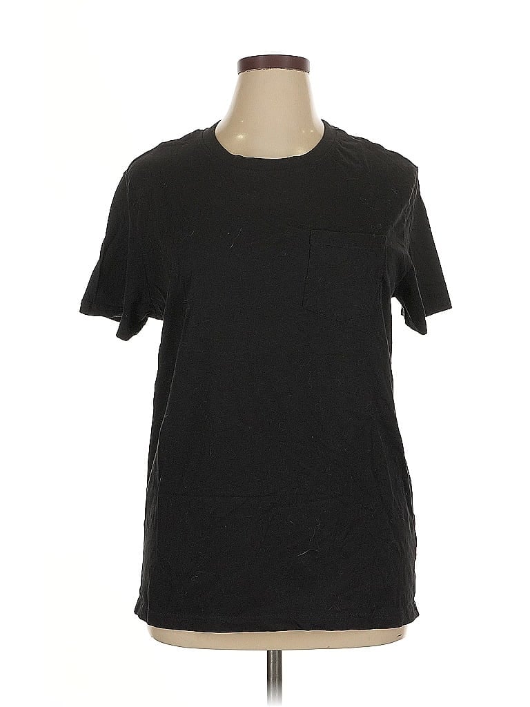 Pre-owned Assorted Brands Short Sleeve T-shirt In Black