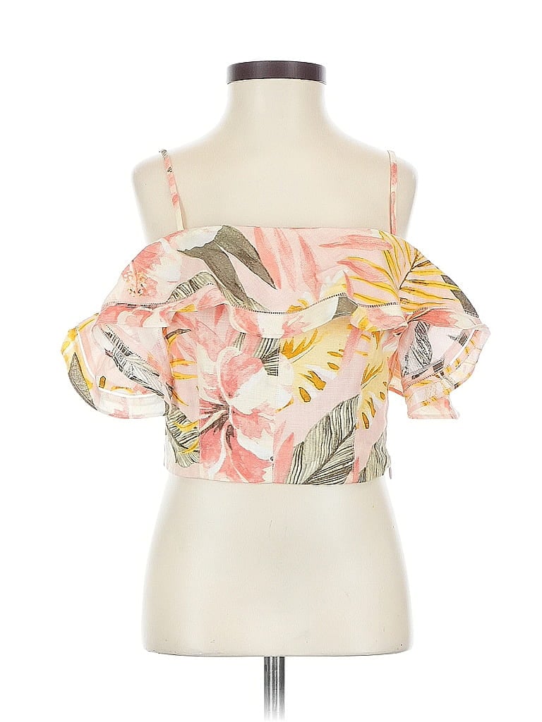 Pre-owned Joie Sleeveless Blouse In Pink