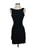 Bebe Solid Black Cocktail Dress Size 0 - photo 1