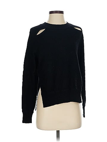 Aqua Wool Pullover Sweater (view 1)