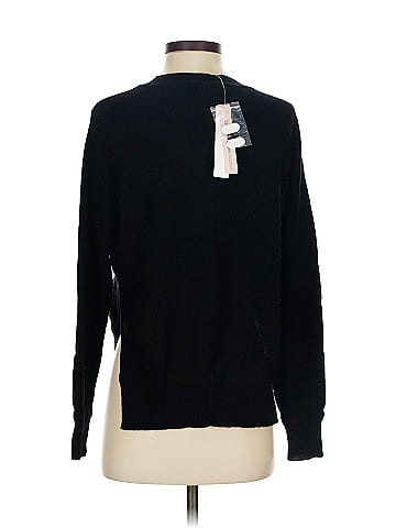 Aqua Wool Pullover Sweater (view 2)