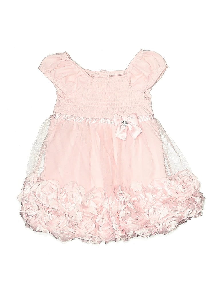 Pre-owned Nannette Kids' Dress In Pink
