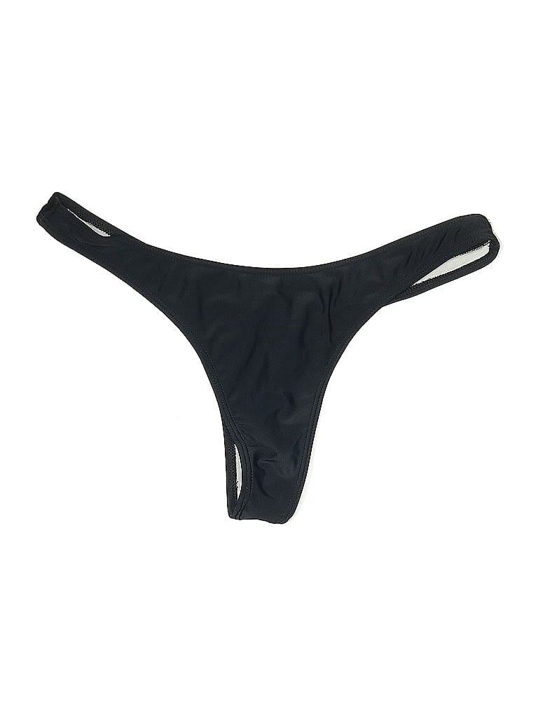 Pre-owned Unbranded Swimsuit Bottoms In Black
