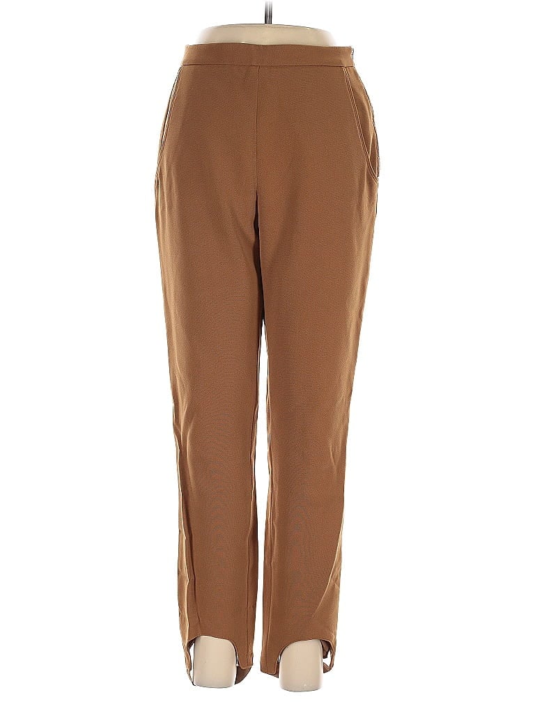 Pre-owned Babaton Casual Pants In Brown