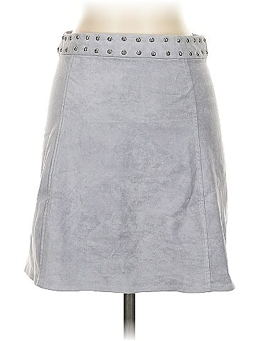 Endless Rose Faux Leather Skirt (view 1)