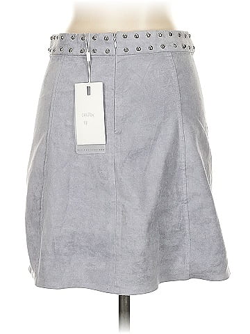Endless Rose Faux Leather Skirt (view 2)