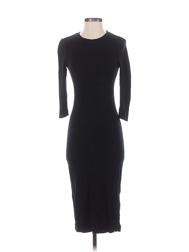Pre-owned Topshop Casual Dress In Black