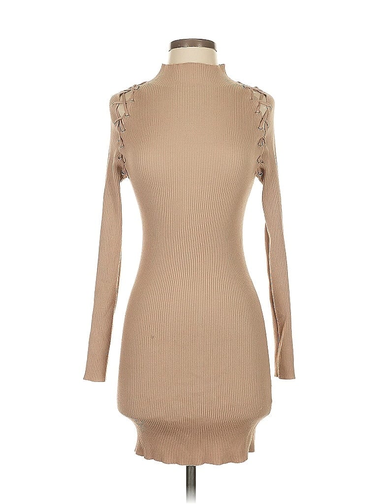 Click to view more detailed imagery on our partner's website Pre-owned Blue Blush Casual Dress In Brown