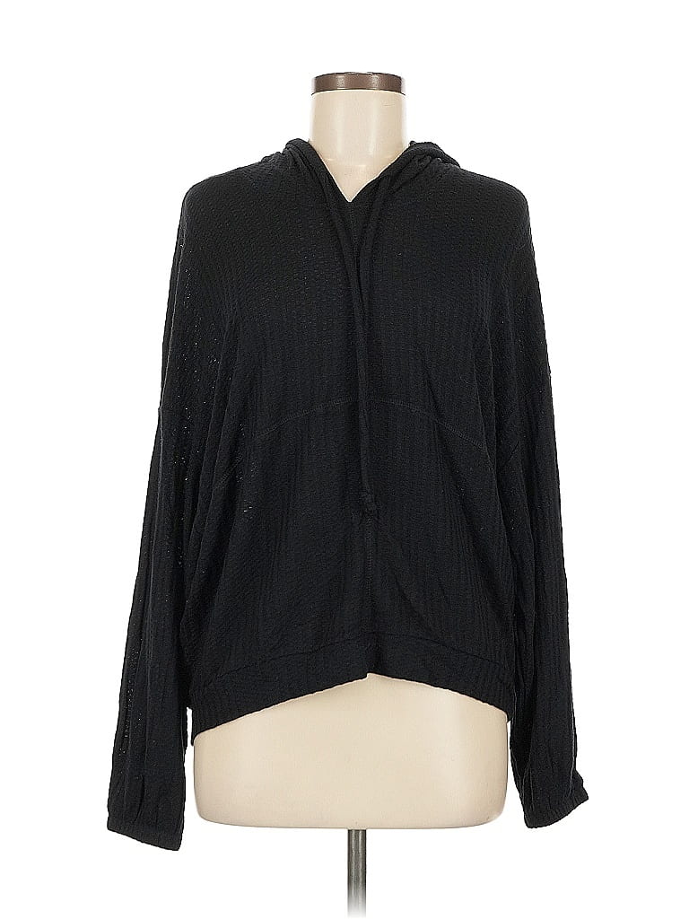 Pre-owned Chaser Cardigan Sweater In Black