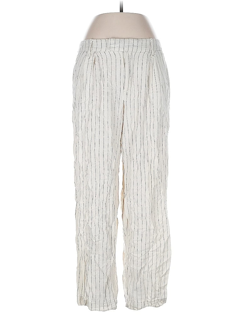 Pre-owned A New Day Linen Pants In White