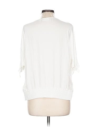7th Avenue Design Studio New York & Company 3/4 Sleeve Blouse (view 2)