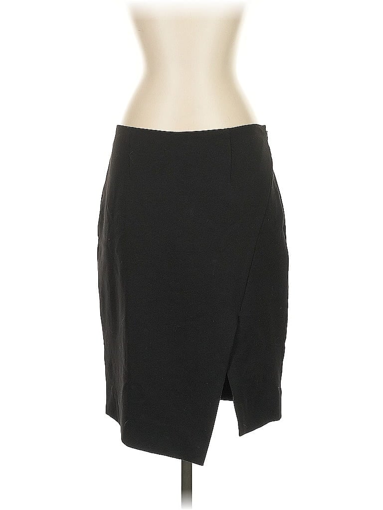 Pre-owned White House Black Market Formal Skirt In Black