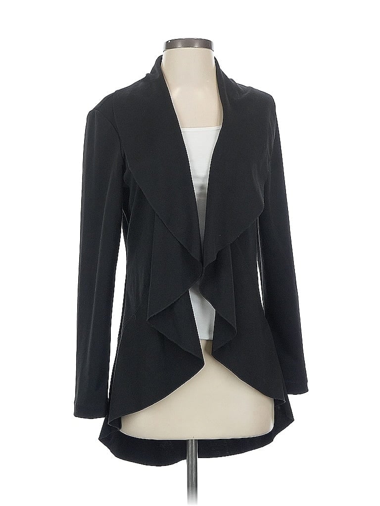 Pre-owned Calvin Klein Cardigan Sweater In Black