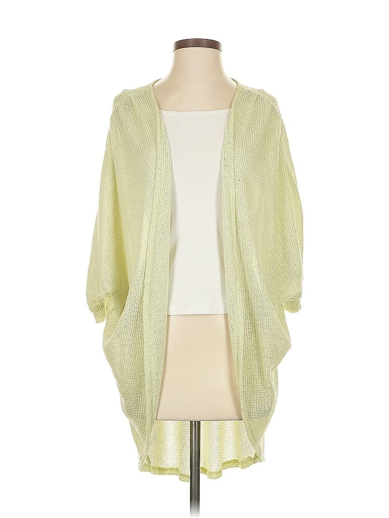 Pre-owned Before You Cardigan Sweater In Green