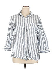 Habitat 3/4 Sleeve Button Down Shirt