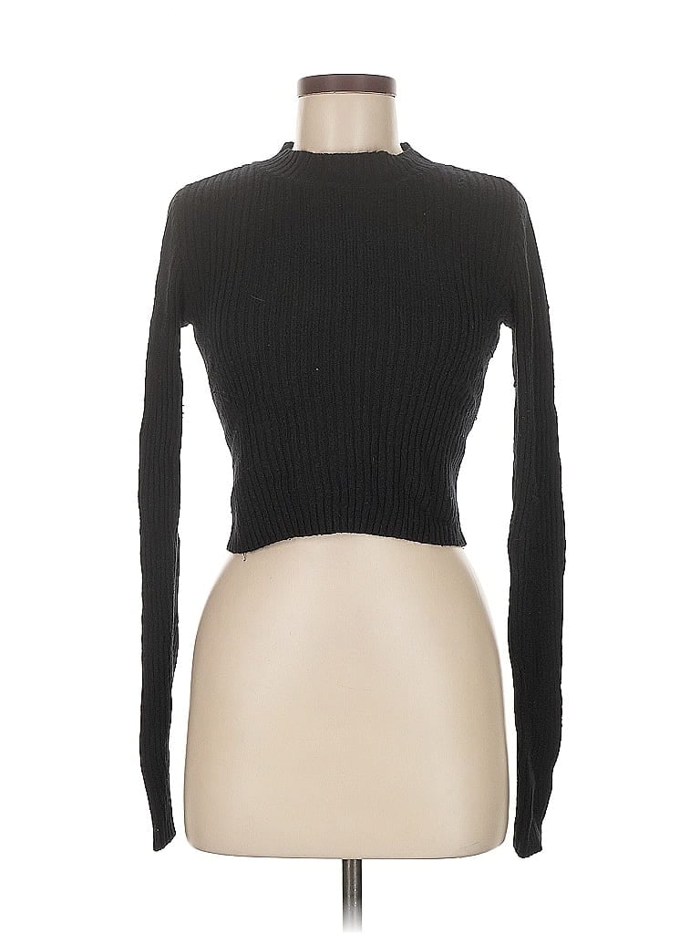 BRANDY MELVILLE Pre-owned Turtleneck Sweater In Black